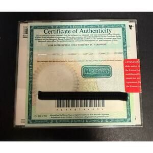 Microsoft Office Professional Version 7.0 & Bookshelf 1995 Edition Windows OEM